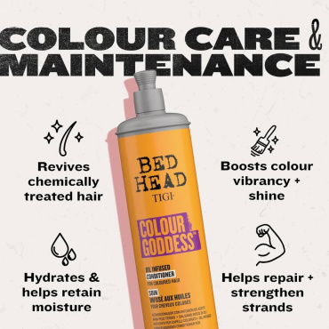 Кондиционер для окрашенных волос Tigi Bed Head Colour Goddess 400 мл фото 3