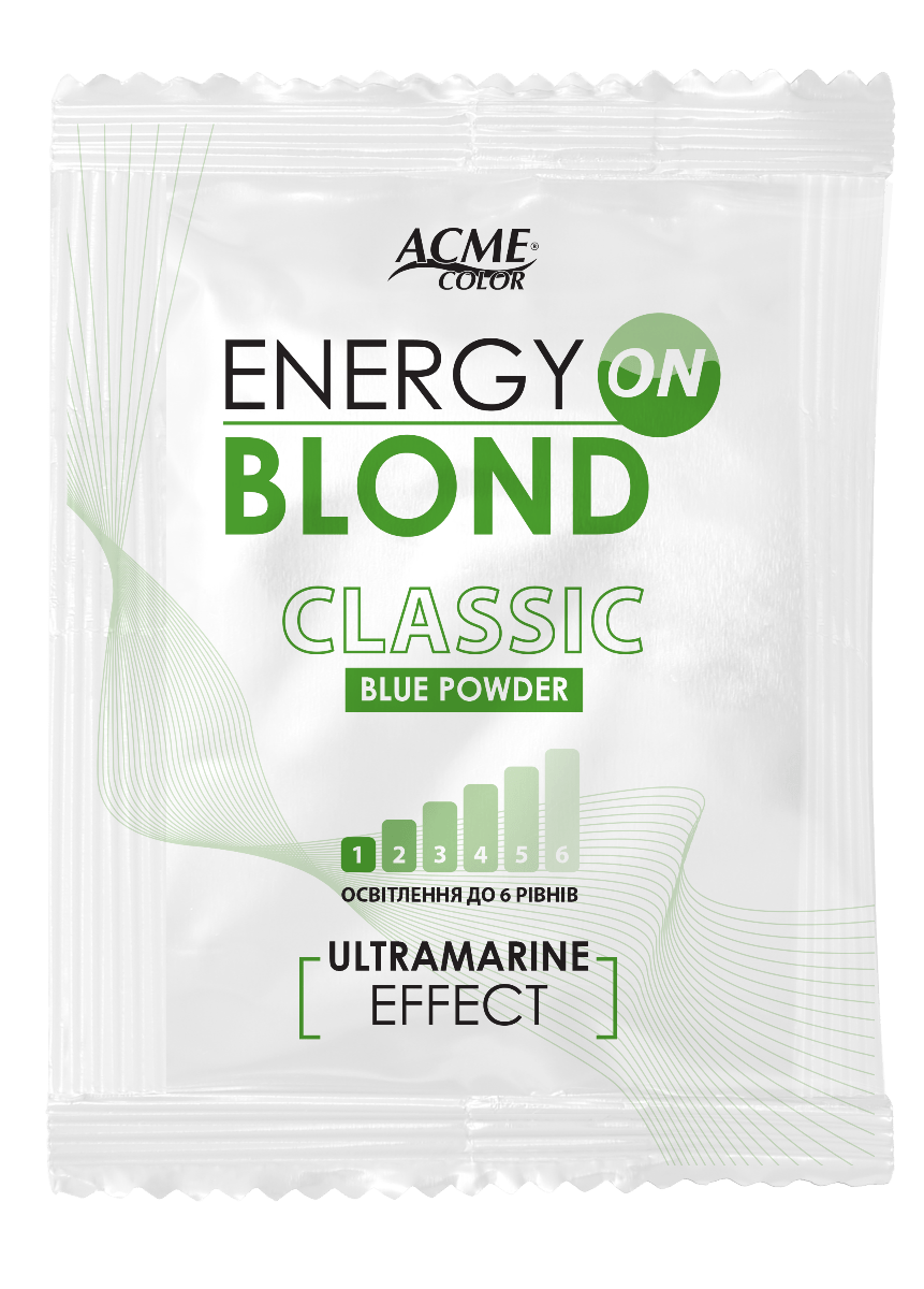 Освітлююча пудра Acme "ENERGY BLOND" Classic 25 г