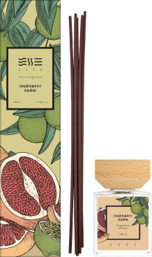 Аромадифузор ESSE HOME грейпфрут лайм 100 мл