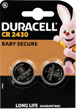 Литиевый элемент питания Duracell (CR2430 3V) 2шт