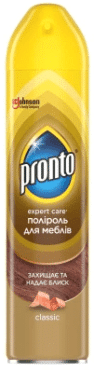 Полироль для деревянных поверхностей Pronto аэрозоль Classic 250 мл
