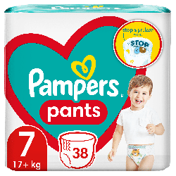 Pampers Pants подгузники - трусики Размер 7 (17+ кг), 38 шт