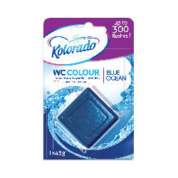 Таблетка Kolorado WC Colour для унітазу в бачок Синя, 45 г