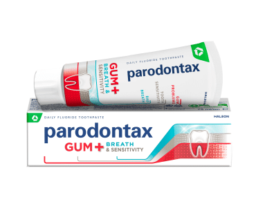 Зубная паста Parodontax Защита десен + Свежесть дыхания и чувствительность зубов 75 мл