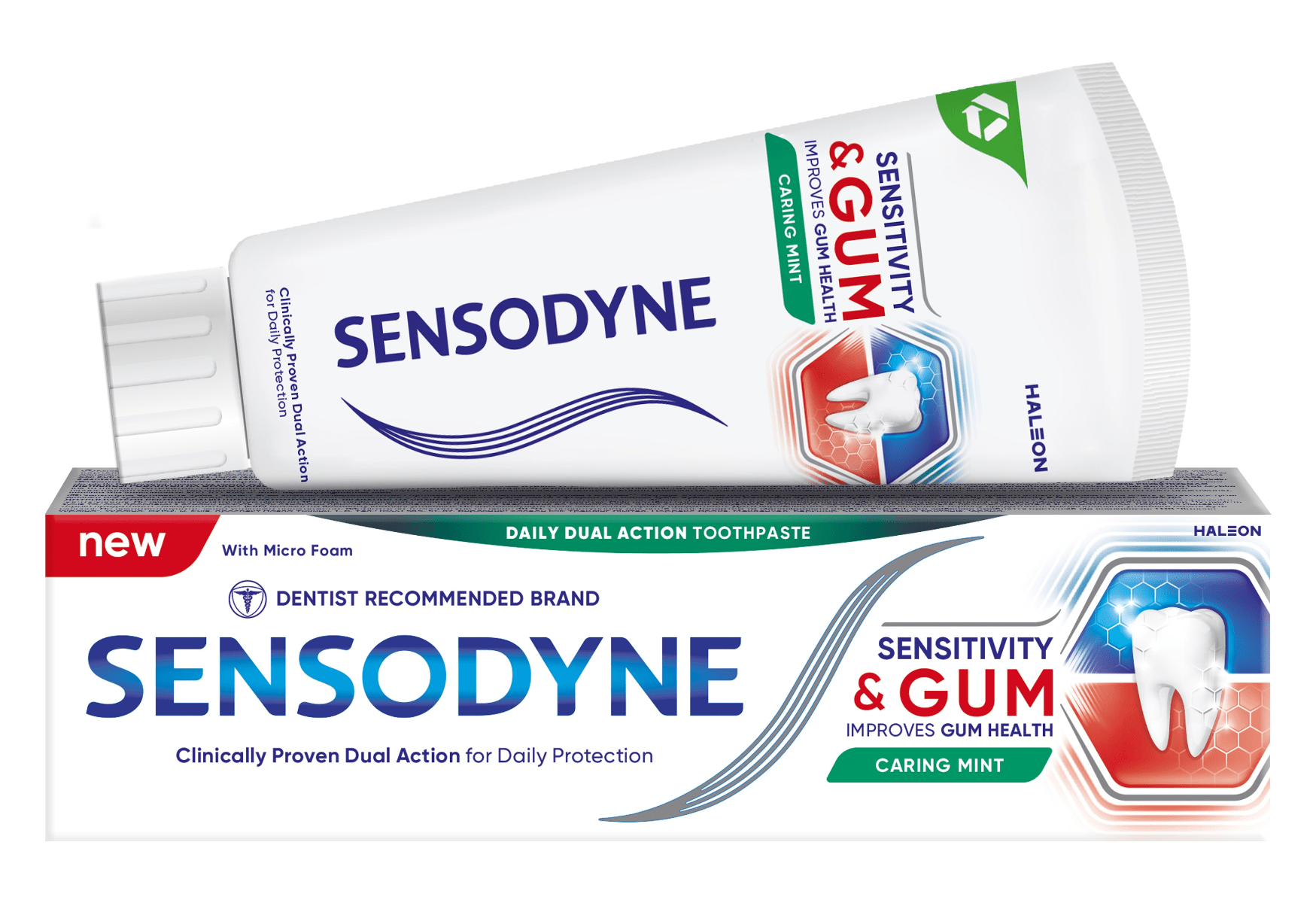 Зубна паста  Sensodyne Чутливість зубів і захист ясен 75 мл