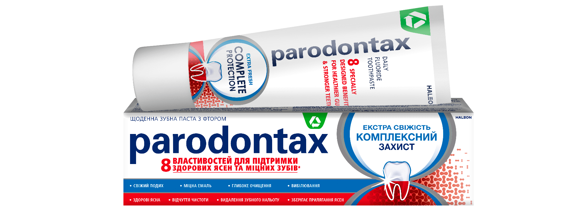 Зубна паста Parodontax Комплексний Захист Екстра Свіжість 75 мл