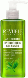 Revuele средство для умывания гидрофильный с экст. зеленого чая Antioxidant, 150мл