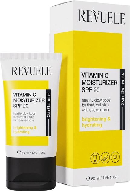 Revuele крем для обличчя зволожуючий з вітаміном С SPF20, 50мл