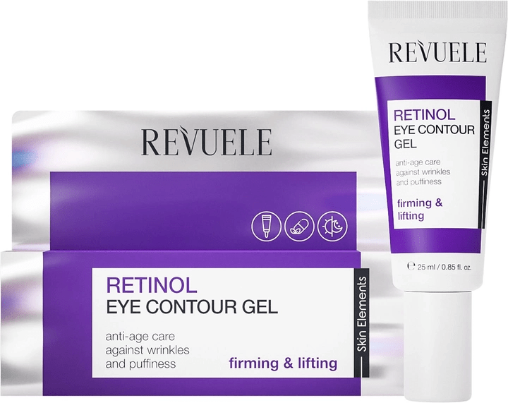 Гель для контуру навколо очей з ретинолом Revuele Retinol, 25мл