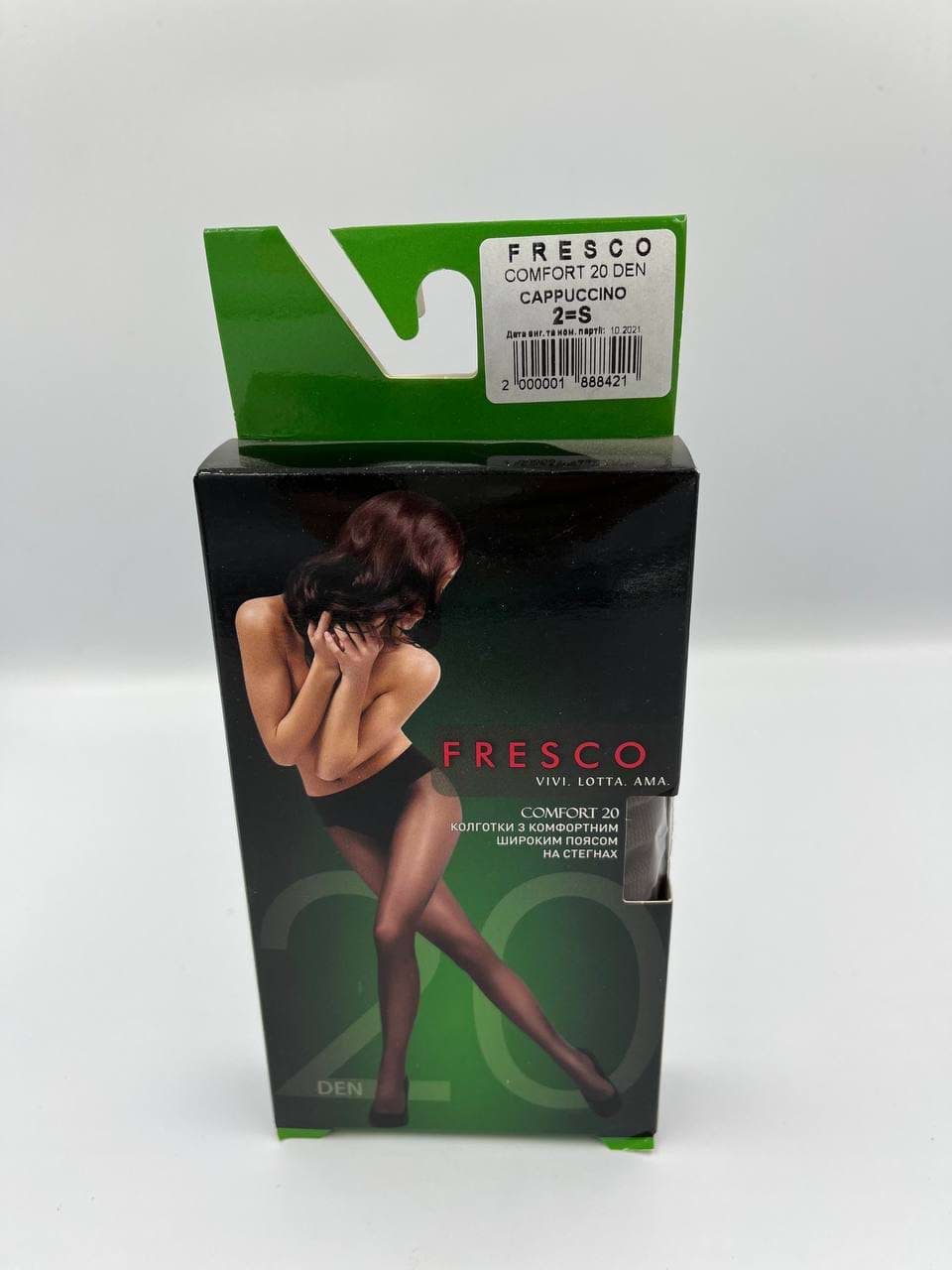 FRESCO колготы женские с широким поясом на бедрах Comfort 20den cappuccino 2, mini