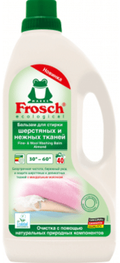 Жидкое стиральное средство Frosch для шерсти миндальное молочко 1.5 л