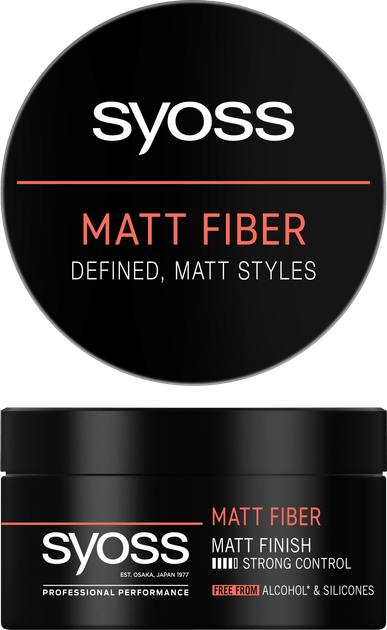 Паста Syoss Matt Fiber для волосся Фіксація 4, 100 мл