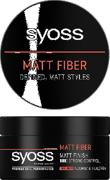 Паста Syoss Matt Fiber для волосся Фіксація 4, 100 мл