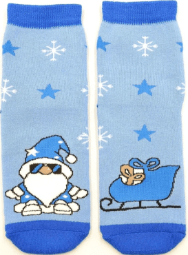 Носки детские Легкая походка зимние (9311) (р. 18-20) голубой фото 1