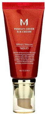BB-крем Missha M Perfect Cover BB Cream SPF42 PA+++ 13 матирующий с идеальным покрытием 50 мл