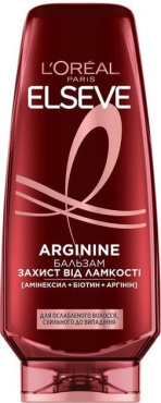 Бальзам L'Oreal Paris Elseve Аргінін + Амінексил для ослабленого волосся 200 мл
