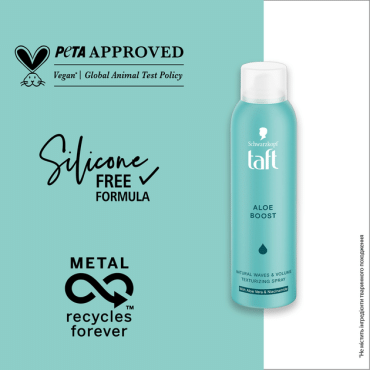 Текстуруючий спрей Taft aloe boost 150 мл фото 4