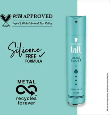 Лак для волосся Taft Aloe Boost  4, 250 мл фото 4