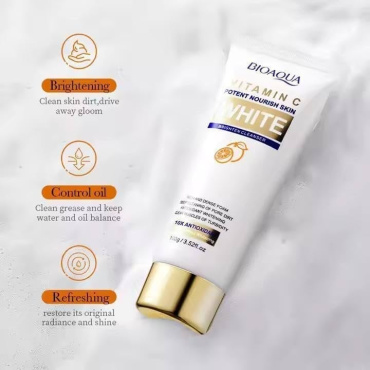 Пінка для вмивання BIOAQUA Vitamin C освітлююча 100 г фото 3