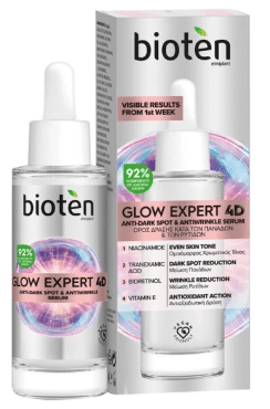 Омолаживающая сыворотка для лица Bioten Glow Expert 4D, 30 мл фото 1