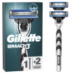 Станок для гоління чоловічий (бритва) Gillette Mach3 з 2 змінними картриджами, 1 шт