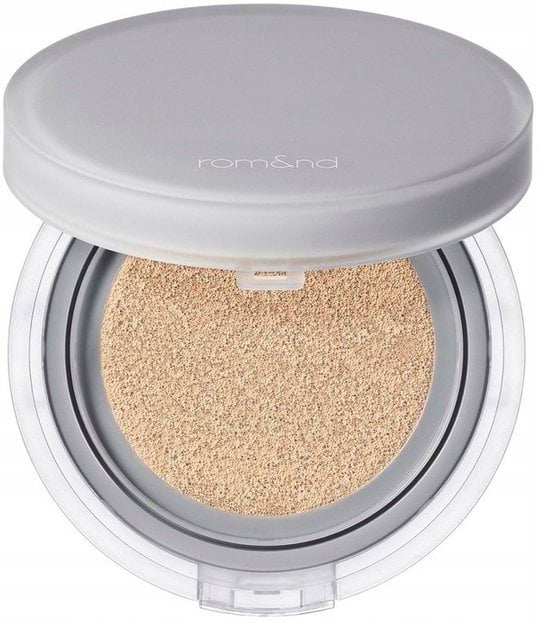 Тональный кушон Rom&Nd Nu Zero Cushion 03 Natural 21 SPF24 PA++ с матовым финишем 20 г