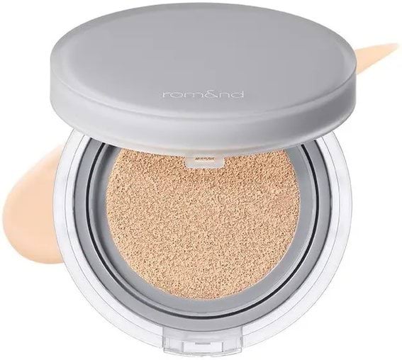 Тональный кушон Rom&Nd Nu Zero Cushion 02 Pure 21 SPF24 PA++ с матовым финишем 20 г