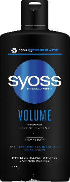 Шампунь SYOSS VOLUME с фиолетовым рисом для тонких волос без объема 440 мл