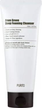 Пінка для вмивання Purito From Green Deep Foaming Cleanser з центелою та зеленим чаєм 150 мл