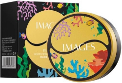 Патчи под глаза гидрогелевые Images Golden Seaweed с золотыми водорослями 80 г х 60 шт.