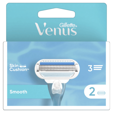 Змінні картриджі для гоління жіночі Venus Smooth, 2 шт фото 1