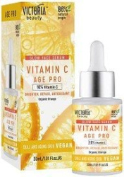 Сироватка для обличчя Victoria Beauty концентрована проти зморшок з 10% Vitamin С AgePro, 30 мл