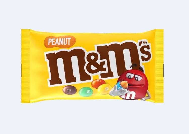 Драже M&M с арахисом 45 г