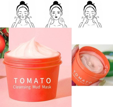 Маска для лица Sersanlove Tomato Cleansing Mud Mask 100 г фото 3