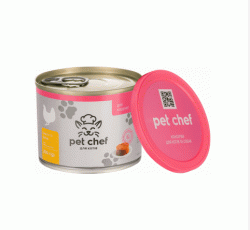 Паштет м'ясний Pet Chef з куркою для кошенят, 185г