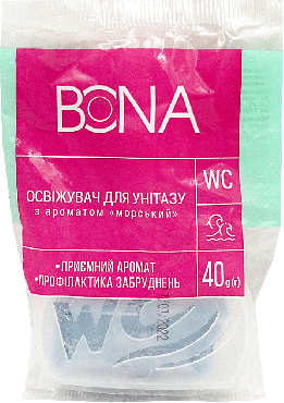 Bona средство для унитаза освежающий Морской корзинка, 40г