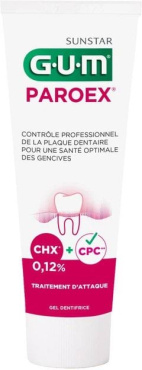 Зубна паста Gum Paroex 0.12% 75 мл фото 1