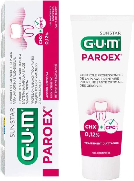 Зубна паста Gum Paroex 0.12% 75 мл