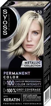 Крем-фарба для волосся Syoss 9-53 Сяюче срібло