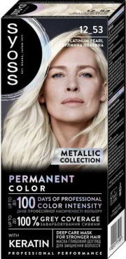 Крем-краска для волос Syoss 12-53 Жемчужная платина