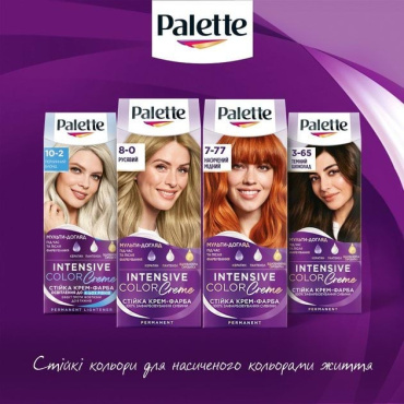 Стойкая крем-краска для волос Palette Интенсивный цвет 7-0 Средне-русый 110 мл фото 8