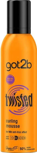 Мусс для волос Got2b Schwarzkopf Twisted 250 мл