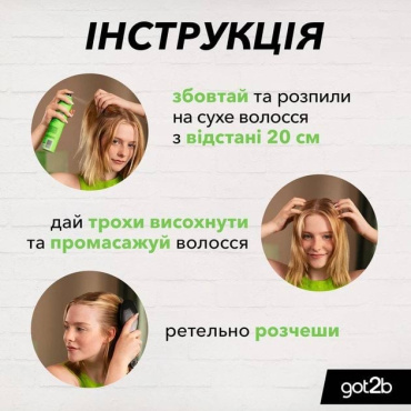 Сухой шампунь Got2b by Schwarzkopf Fresh it Up! Экстра-свежесть мини 100 мл фото 3