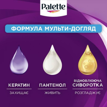 Стійка крем-фарба для волосся Palette Інтенсивний колір 9.5-21 Кришталево сріблястий блонд 110 мл фото 6