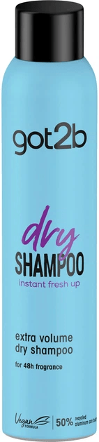 Сухий шампунь Got2b by Schwarzkopf Fresh it Up! Об'єм Тропічний бриз 200 мл