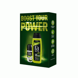 Набор Fa Men Boost your power (гель для душа, 250 мл+ дезодорант ролл, 50 мл)