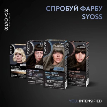 Крем-краска для волос Syoss 7-46 Холодный русый фото 3