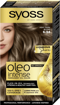 Краска для волос SYOSS Oleo Intense 6-54 без аммиака Холодный Темно-Русовый