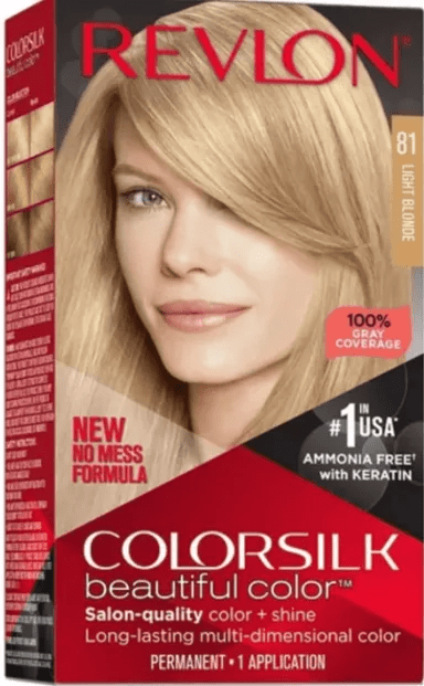 Краска для волос REVLON Colorsilk № 081 Light Blonde
