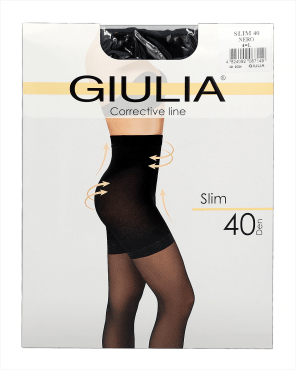 Джулия колготки женские SLIM 40 nero 4
